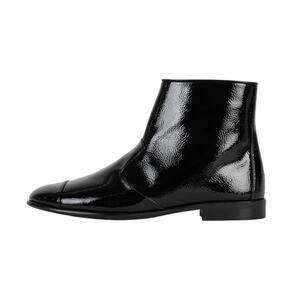 NWOT Jeffrey Campbell Gretta Cap Toe Black Booties – Sz 8.5